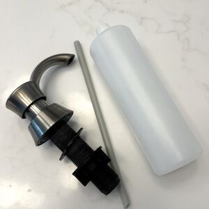 Delta Valo Kitchen Soap/Lotion Dispenser. Color- Stainless. Countertop install.